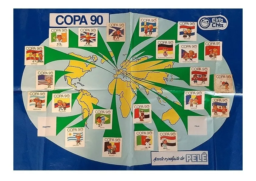 Elma Chips Copa 90 Pôster
