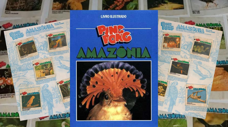 Álbum de Figurinhas Ping Pong Amazônia
