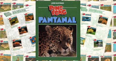 Álbum de Figurinhas Ping Pong Pantanal